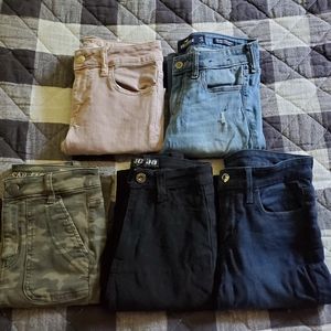 Size 0 Skinny Jean Bundle